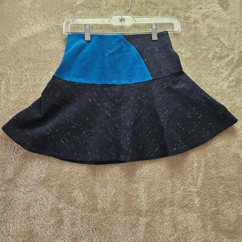 wilfred Skirt Fabric made in Italy Side Zipper Women's Size 2 Colour-blocked - Picture 2 of 6